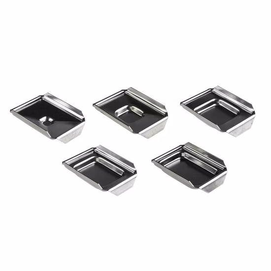 실험실 스테인레스 스틸 재사용 가능한 37x24x7mm 병리학 조직학 조직 내장 카세트 금형