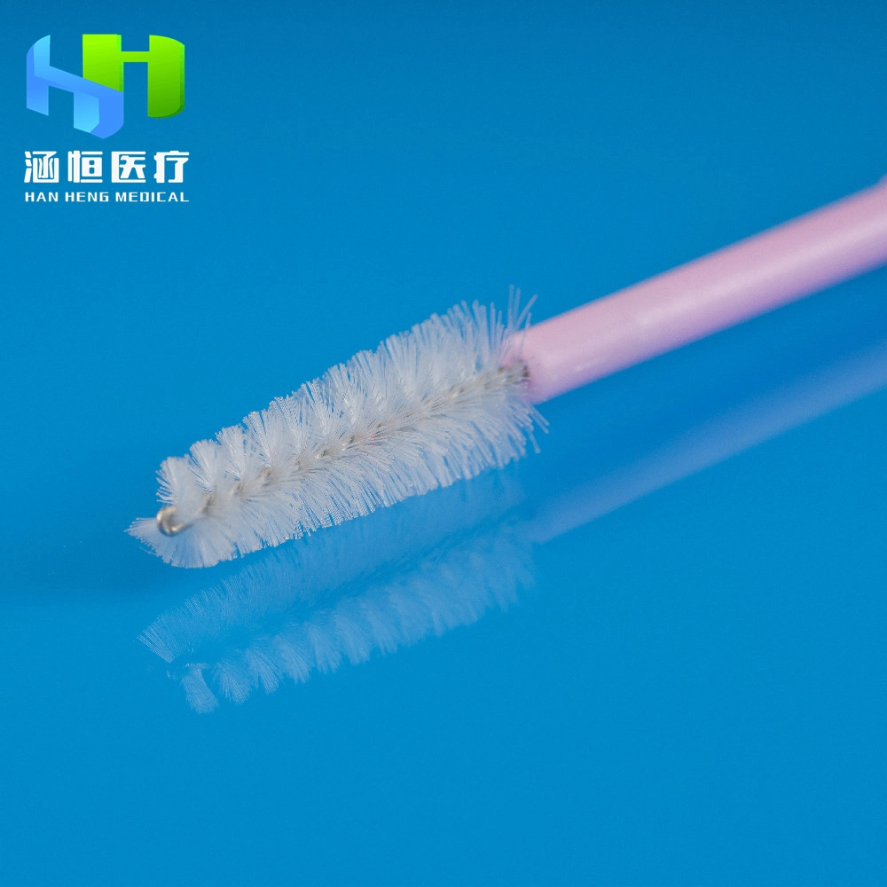 Disposable Sterile Female Woman Tct Lct Test Pap Smear Cervical Brush Cytology Brush Cervix Brush with CE