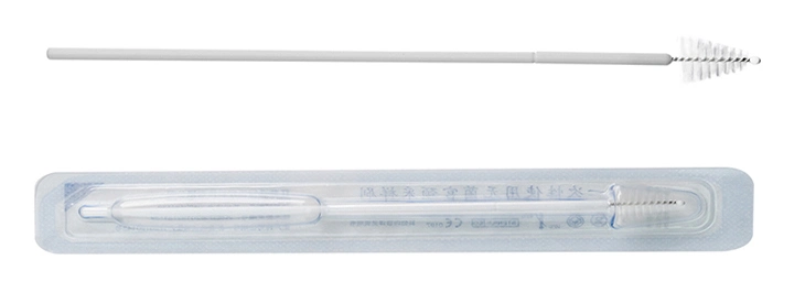 Laboratory Hospital Sterile Cytology Endoscopic Examination Vaginal Brush for Pap Smear Kit