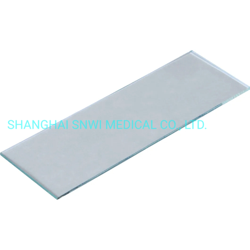 Excellent Quality Medical Disposable Lab Consumable Parasitology Prepared Microscope Slides (7105)