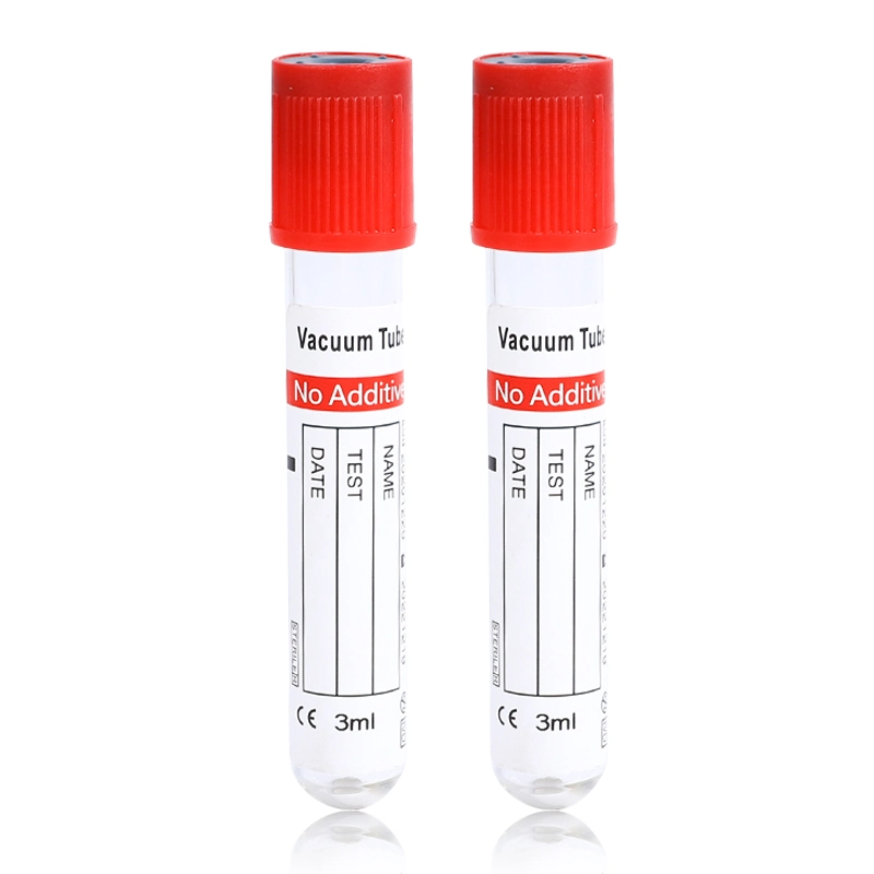 Medical Supplies 3ml Glass Vacuum Blood Collection Vacutainer