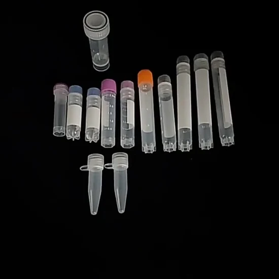 실험실 일회용품, 100웰, 81웰 Cryotube 상자, 냉동고 상자, 보관 상자, 1.8ml Cryotube용 종이 Cryotube 상자