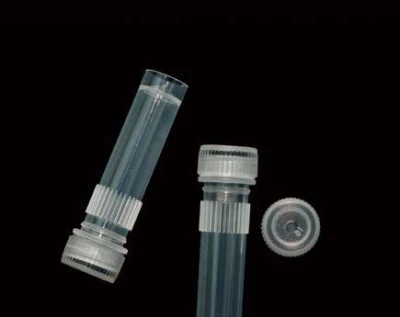 0.5ml 벌크 팩 사전 설정 Datamatrix 2D 바코드 멸균 CE 및 ISO 인증 2D 바코드 Cryotube